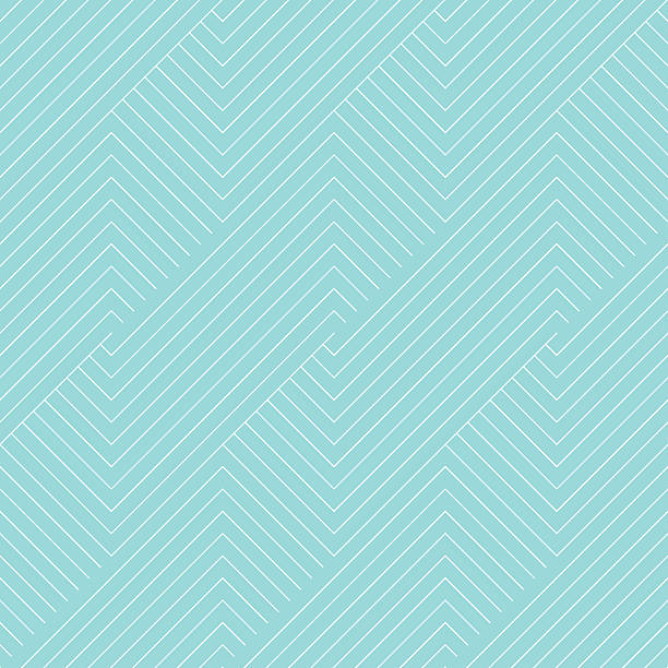 chevron paski wzór bez szwu zielone aqua i białe kolory. - repeating background stock illustrations