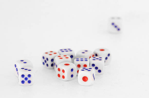 istock Dices for play game, business concept 607505600