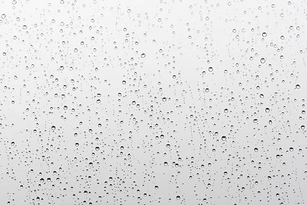 istock Drops of rain on the window 607508510