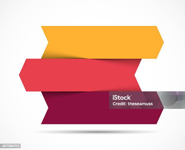 Arrows Infographic Diagram Chart Graph Presentation Business Concept With 3 Stock Photo - Download Image Now