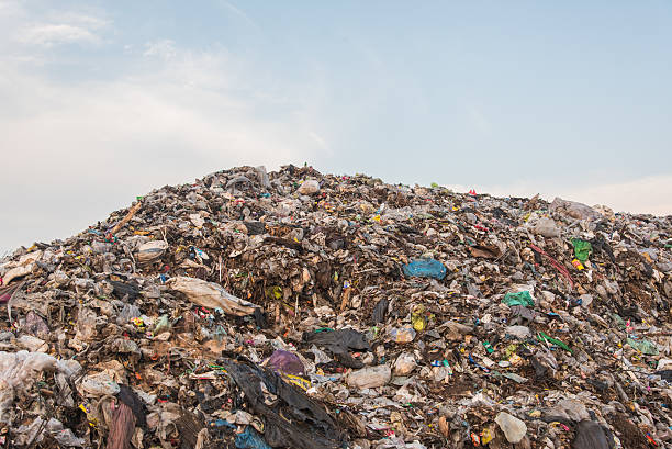 istock Landfill in city,Thailand 607587416
