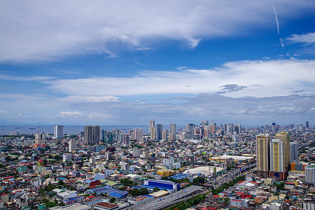 istock Metro Manila Philippines Skyline view 607587606