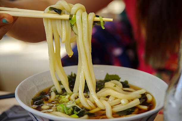 istock Japanese food - Hot Udong 607589618