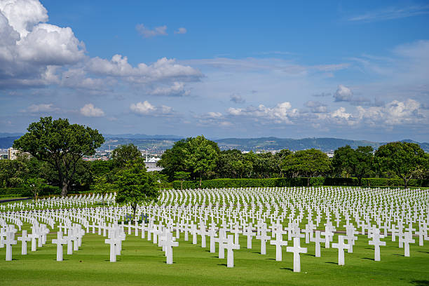 istock Manila American Cemetery, Metro Manila, Philippine 607589994