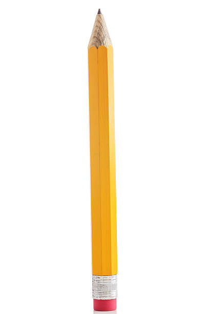istock Amazing isolated pencil on pure white background 607594424