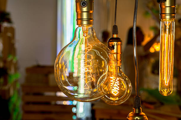 istock Led filament cob lamp 607599464
