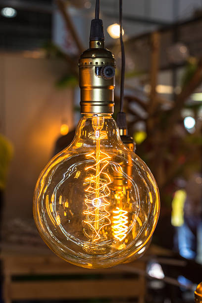 istock Led filament cob lamp 607599974
