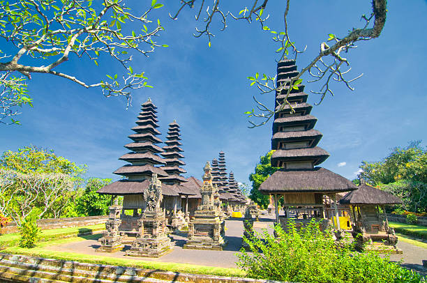 istock Taman Ayun Temple in Bali, Indonesia 607606400