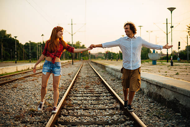 istock Couple in love forever 607615130