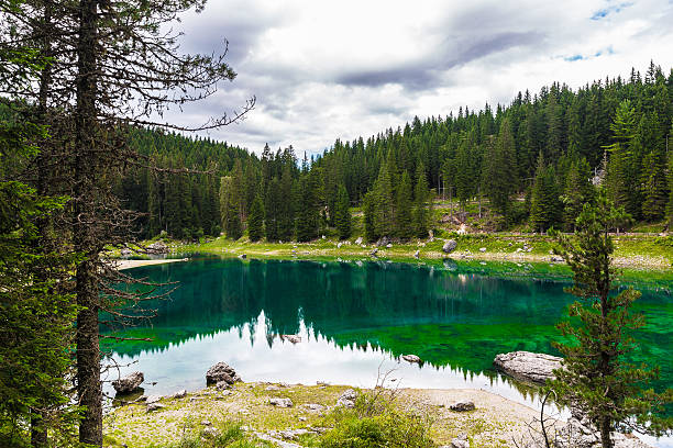 istock lake Misurina in the Alps 607618384