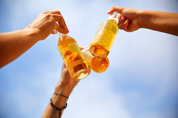 istock Group of Friends Cheers 607619598