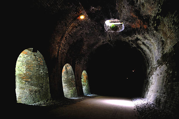 istock Tunnel megane-bashi Japan Gunma 607643370
