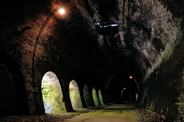 istock Tunnel megane-bashi Japan Gunma 607646678