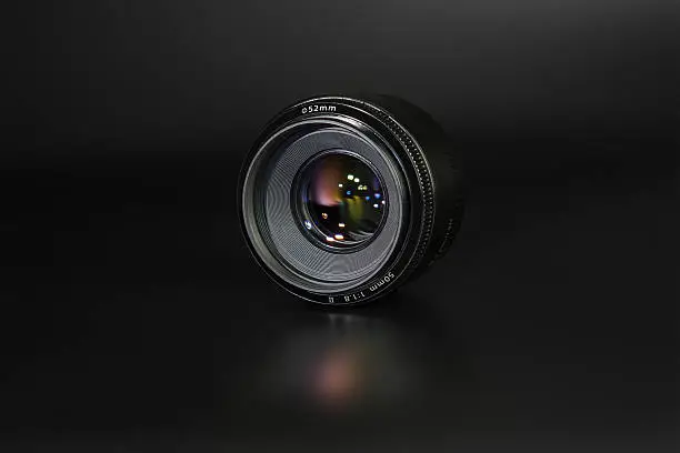 Photo of lens 50mm / 1.8