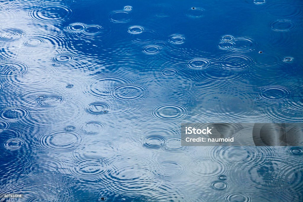 Regenwetter Hintergrund - Lizenzfrei Regen Stock-Foto