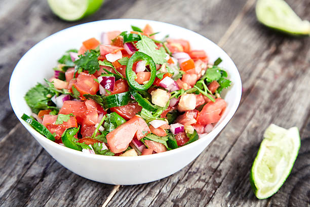 istock Pico de Gallo sauce, fresh sauce 607651776