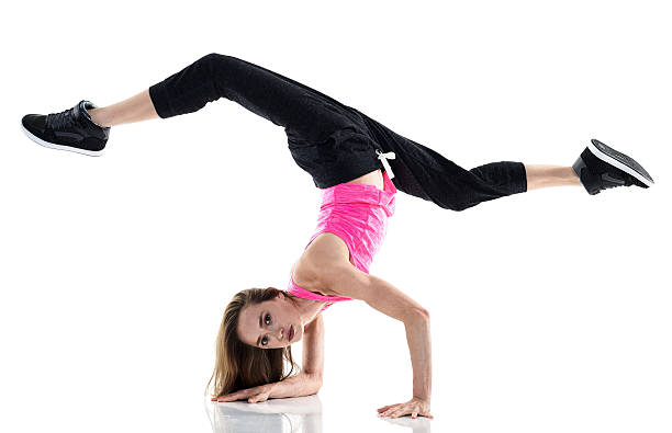 istock woman modern dancer dancing isolated 607651862
