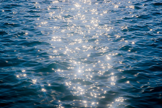 istock Nature Photo Backgrounds, Blue sea surface with waves 607729404