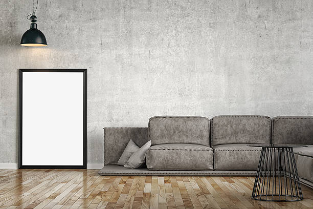 istock Elegant living room with sofa and decoration 607734810
