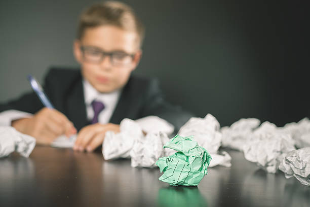 istock Conceptual image of business plan for start-up business strategy 607735728
