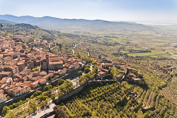 istock The medieval town of Cortona 607737096