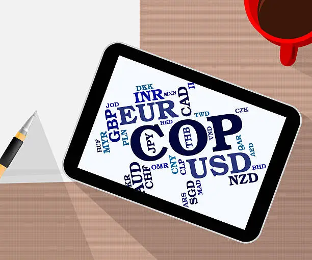 Photo of Cop Currency Represents Exchange Rate And Coin