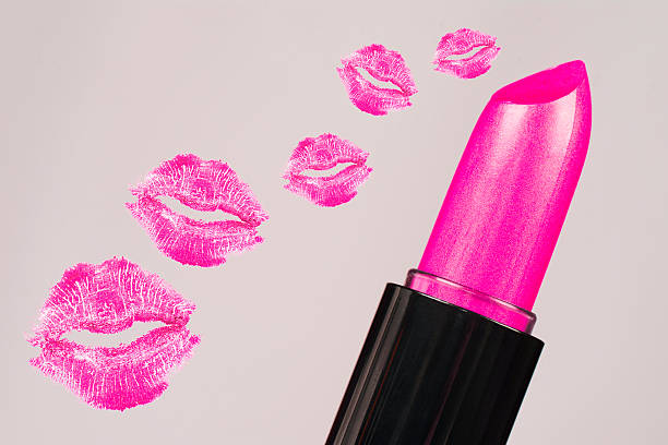istock pink lipstick kisses 607743626