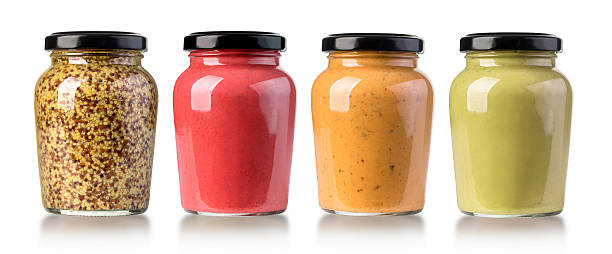 istock set of Mustard Sauces 607744786
