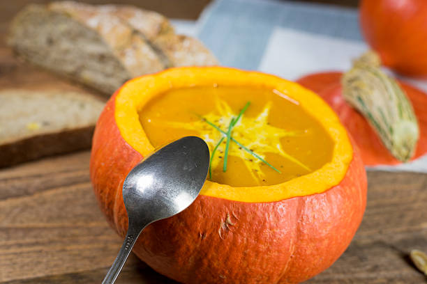 Creamy pumpkin soup