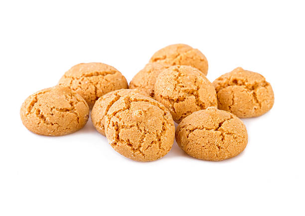 istock Amaretti cookies traditional Italian biscuits 607750754