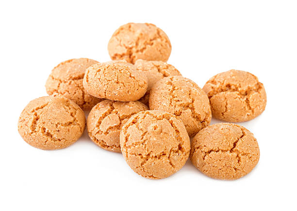 istock Amaretti cookies traditional italian biscuits 607750786
