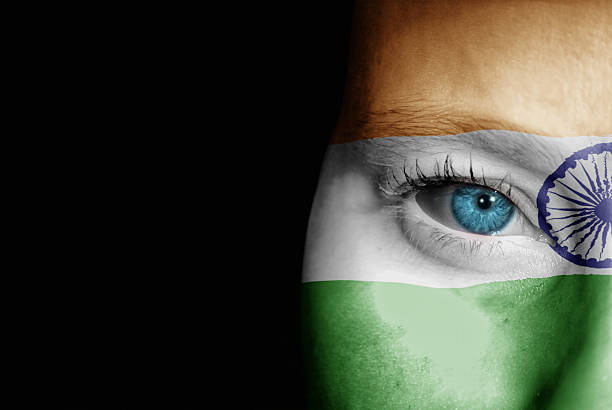 istock Supporter of India 607751080