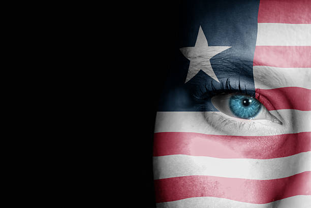 istock Supporter of Liberia 607751648