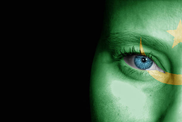 istock Supporter of Mauritania 607751996