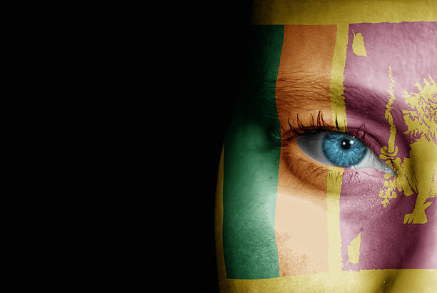 istock Supporter of Sri Lanka 607753726