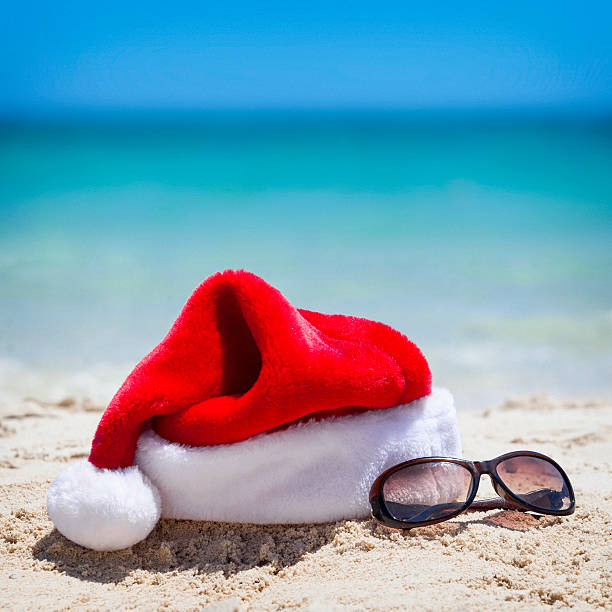 istock Christmas Vacation to the Beach 607758986