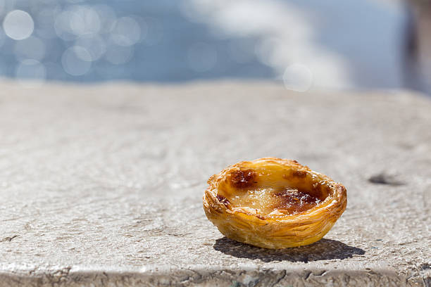 istock Portuguese dessert Pasteis de nata in attractions Lisbon 607774980