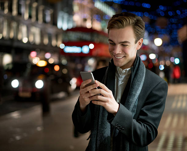 istock Man on a shopping spree at Christmas 607886856