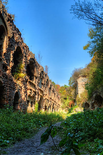 istock Ruins of ancient fort Tarakanov 607891444