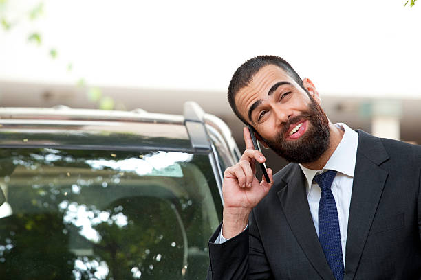 istock Businessman talking on smartphone 607892178