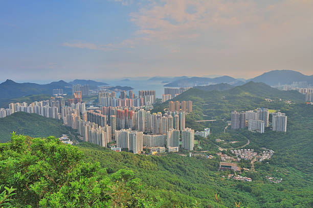 istock Tseung Kwan O from Razor Hill 607892188