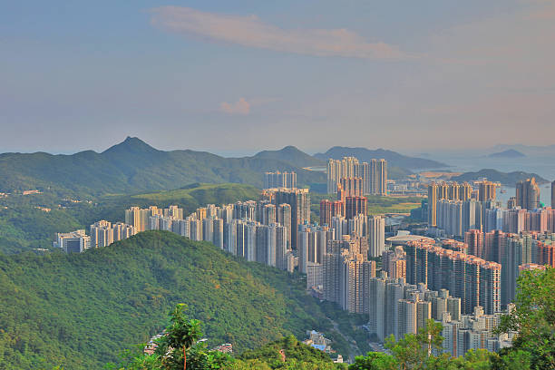 istock Tseung Kwan O from Razor Hill 607892208