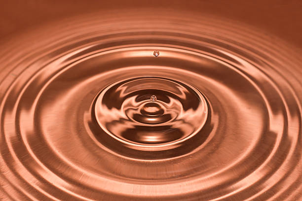abstract water drop on water surface