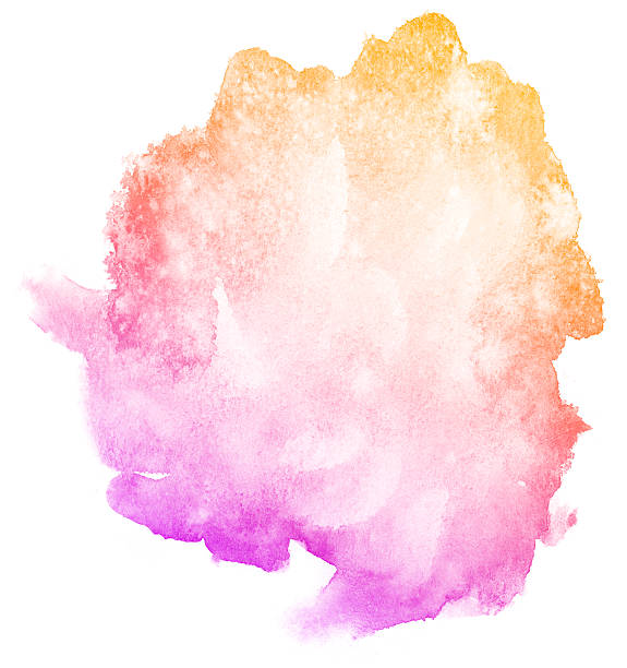 istock Abstract pink watercolor background. 607895600