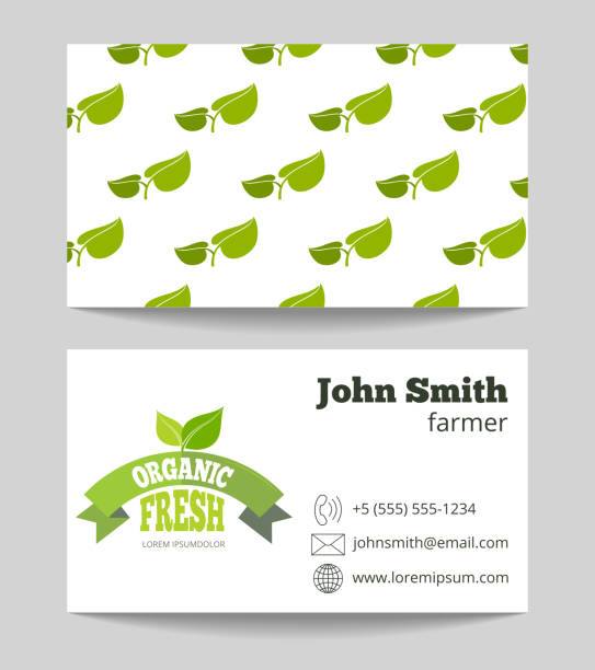270-gardening-business-cards-illustrations-royalty-free-vector