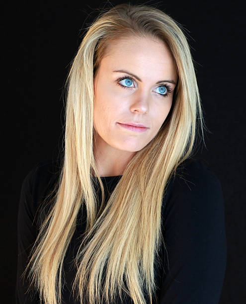 istock Pretty Blonde Woman 607905956