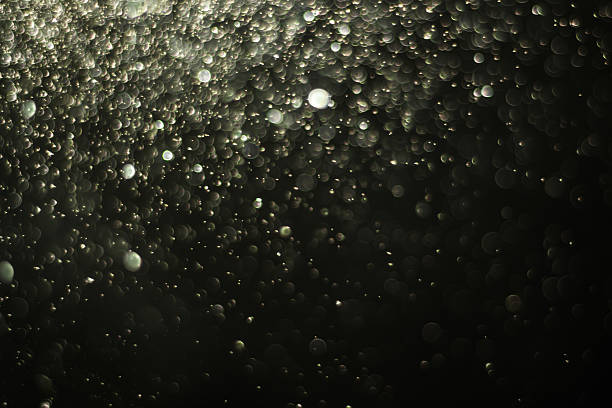 istock Abstract background bokeh circles for Christmas background. 607912292
