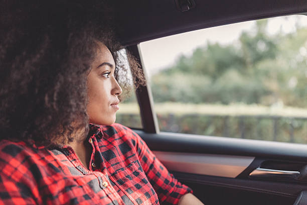 Young woman traveling
