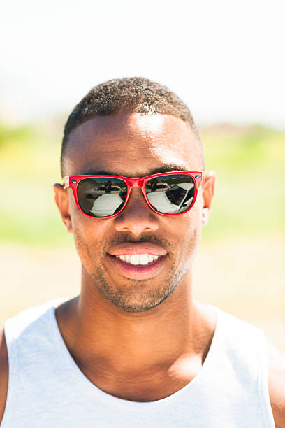 istock Close Up Portrait Of A Smiling Man 607916778