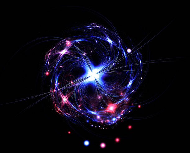 istock Abstract fractal shimmering ball 607916932